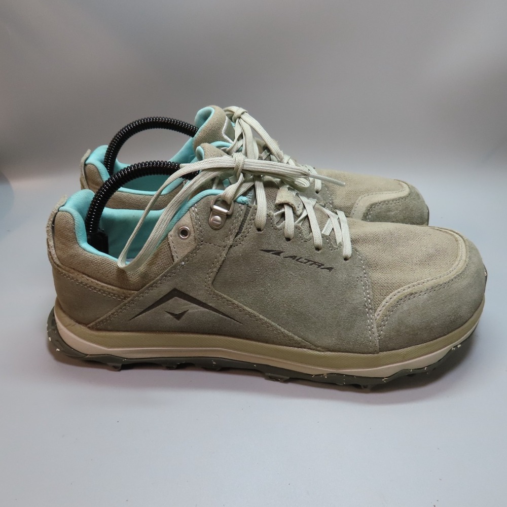 ALTRA Womens Lone Peak Alpine  Taupe Trail‎ Running Shoes Hiking sz 11 READ